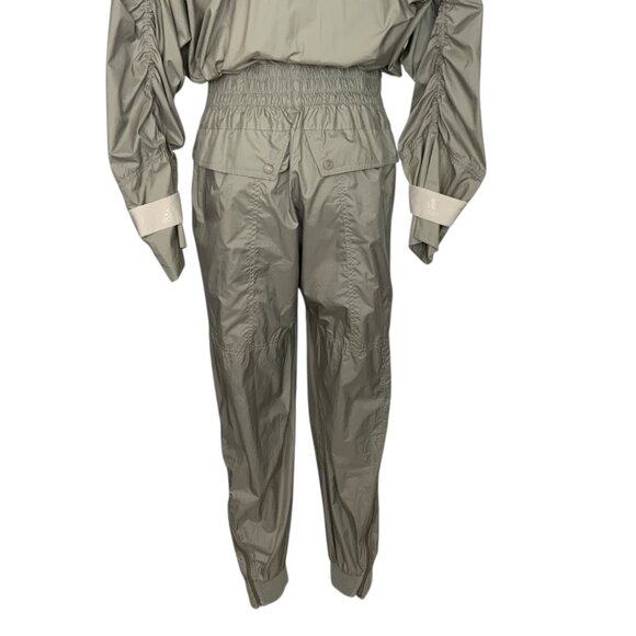 Adidas By Stella McCartney Woven All In One Jumpsuit S Tech Chrome Athletic - Picture 11 of 16